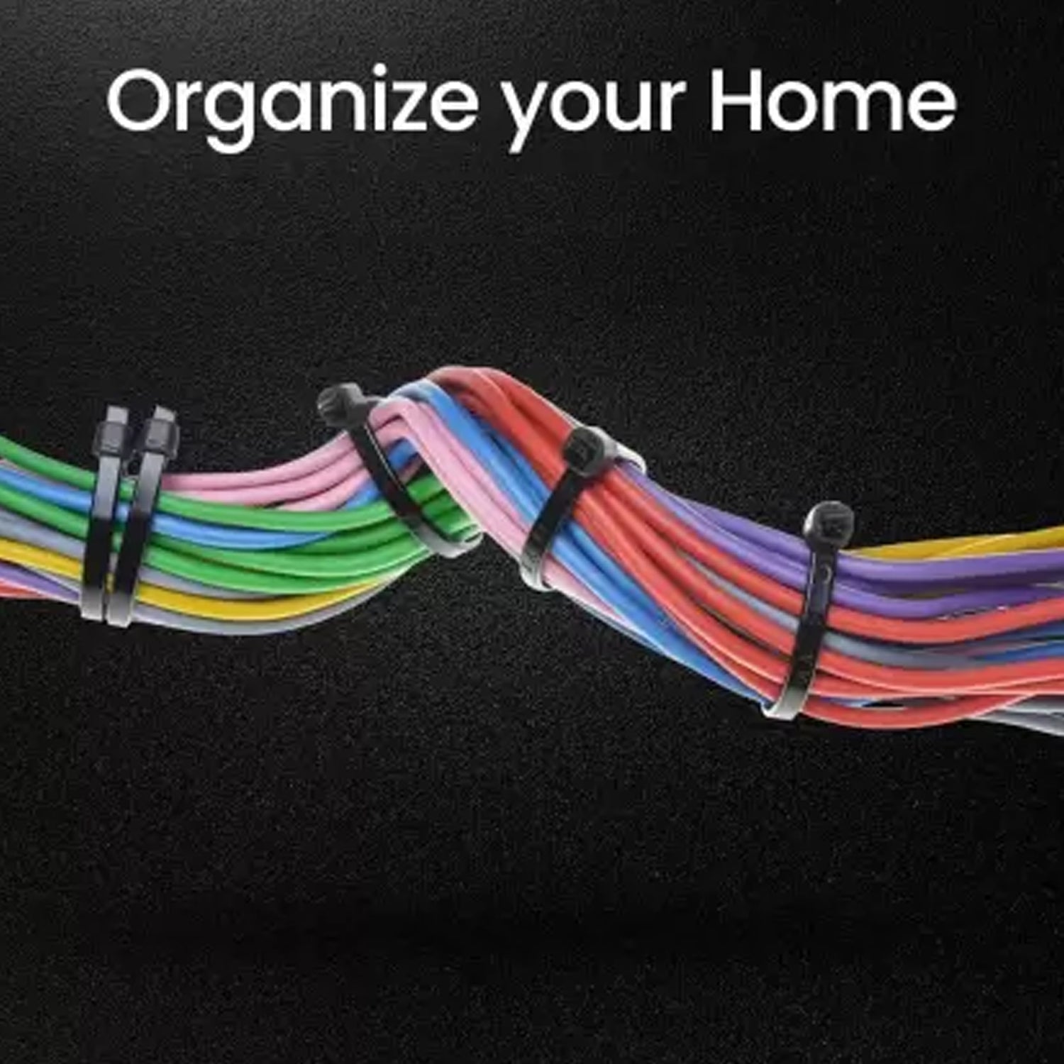 3139 6Inch Nylon Self Locking Cable Ties, Heavy Duty Strong Zip Wire Tie. Pack of 100 - Black. DeoDap 3139 6Inch Nylon Self Locking Cable Ties, Heavy Duty Strong Zip Wire Tie. Pack of 100 - Black. DeoDap